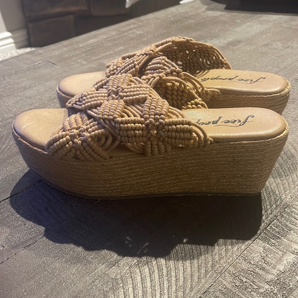 Free People Platform Espadrille Sandals